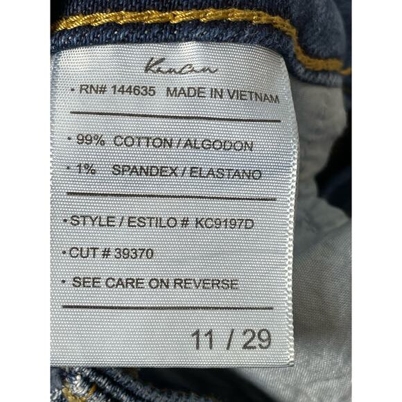 KanCan Womens Jeans Milan High Rise Knee Distressed Size 11/29 Style KC9197D - Picture 4 of 5